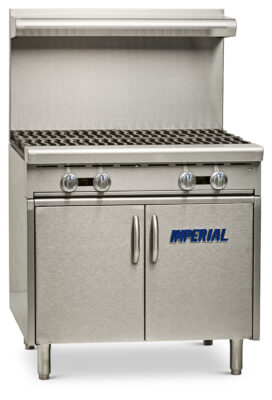 IHR Gas Spec Series Open Burner & Hot Top Ranges | Imperial Commercial ...